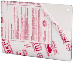 Loc-Line - 12 Inch Long x 8-1/2 Inch Wide x 1/8 Inch High/Thick Polycarbonate Replacement Shield - For Use With 60527 - Shield Kit - USA Tool & Supply