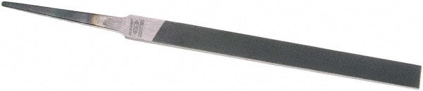 Nicholson - 8" Standard Precision Swiss Pattern Regular Pillar File - USA Tool & Supply