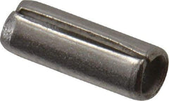 Value Collection - 1/16" Diam x 3/16" Long Slotted Spring Pin - Grade 18-8 Stainless Steel - USA Tool & Supply