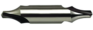 1.25mm x 40mm OAL 60/120° HSS LH Center Drill-Form B DIN 333 - USA Tool & Supply