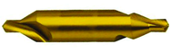 6.3mm x 71mm OAL HSS Drill-Countersink-TiN Form A - USA Tool & Supply