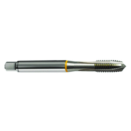 M7 × 1.0 3FL 6H Cobalt Spiral Point Plug Yellow Ring Tap-Bright FORM-B - USA Tool & Supply