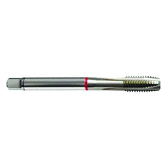 M4 x .70 3FL 6H Cobalt Spiral Point Plug Red Ring Tap-Bright FORM-B DIN 376 - USA Tool & Supply