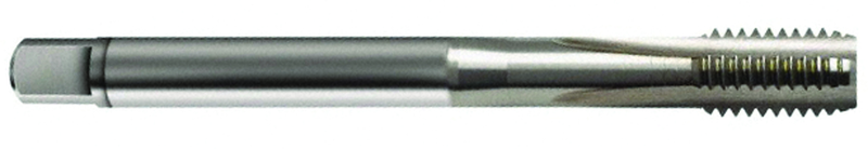 M22 x 1.0 Dia. - 6H - 4 FL - Cobalt Semi-Bott Yellow Ring Tap - Bright FORM-C DIN 374 - USA Tool & Supply