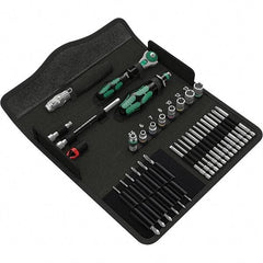 Wera - Screwdriver Bit Sets Type: Micro Bit Set Drive Size: 1/4 (Inch) - USA Tool & Supply