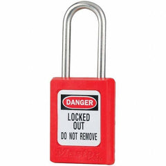 Master Lock - Lockout Padlocks Key Type: Keyed Alike Key Retaining: Retaining Key - USA Tool & Supply