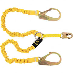 Gemtor - Lanyards & Lifelines Type: Shock Absorbing Lanyard Length (Feet): 6.00 - USA Tool & Supply