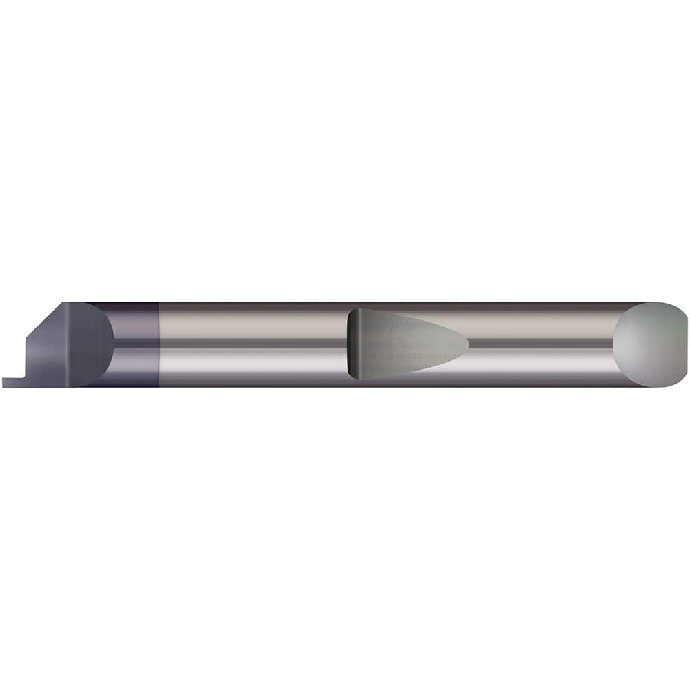 Micro 100 - Grooving Tools; Grooving Tool Type: Face ; Material: Solid Carbide ; Shank Diameter (Decimal Inch): 0.3125 ; Shank Diameter (Inch): 5/16 ; Groove Width (Decimal Inch): 0.0620 ; Projection (Decimal Inch): 0.1500 - Exact Industrial Supply