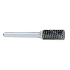 ‎SC-11 -3mm × 12mm LOC × 6mm Shank × 50mm OAL Cylindrical Ball Nose Carbide Medium Right Hand Spiral Burr - USA Tool & Supply