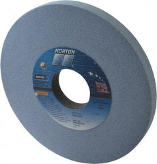 Norton - 12" Diam x 3" Hole x 1" Thick, K Hardness, 46 Grit Surface Grinding Wheel - Ceramic, Type 1, Coarse Grade, 2,070 Max RPM, Vitrified Bond, No Recess - USA Tool & Supply