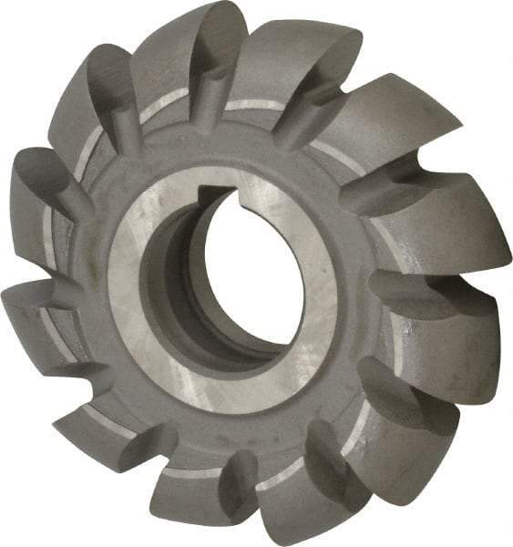 Value Collection - 7/16" Radius, 7/8" Circle Diam, 3-1/4" Cutter Diam, Arbor Connection, Convex Radius Cutter - High Speed Steel, Uncoated, 12 Teeth - USA Tool & Supply