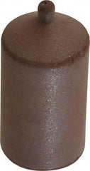 Cratex - 1" Max Diam x 1-3/4" Long, Cone, Rubberized Point - Fine Grade, Silicon Carbide, 1/4" Arbor Hole, Unmounted - USA Tool & Supply