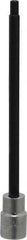 Proto - 3/8" Drive, 5mm Hex Bit Socket - 6-29/32" OAL, 5" Bit Length - USA Tool & Supply