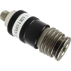 Coilhose Pneumatics - Pneumatic Hose Fittings & Couplings Type: Safety Coupler Thread Size: 1/4 - USA Tool & Supply