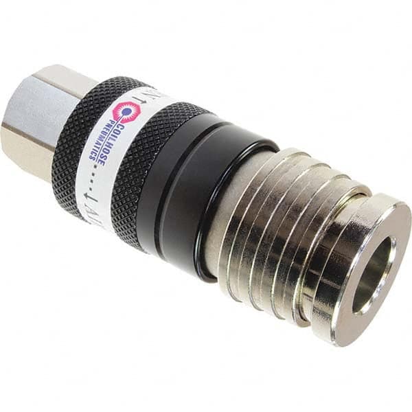 Coilhose Pneumatics - Pneumatic Hose Fittings & Couplings Type: Safety Coupler Thread Size: 3/8 - USA Tool & Supply