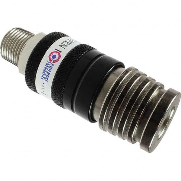 Coilhose Pneumatics - Pneumatic Hose Fittings & Couplings Type: Safety Coupler Thread Size: 3/8 - USA Tool & Supply