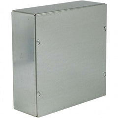 Wiegmann - NEMA 1 Steel Junction Box Enclosure with Screw Cover - USA Tool & Supply