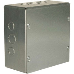 Wiegmann - NEMA 1 Steel Junction Box Enclosure with Screw Cover - USA Tool & Supply