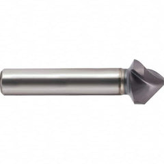 Guhring - 20.5mm Head Diam, 10mm Shank Diam, 3-Flute 90° Cobalt Countersink - USA Tool & Supply