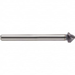 Guhring - 20.5mm Head Diam, 10mm Shank Diam, 3-Flute 90° High Speed Steel Countersink - USA Tool & Supply