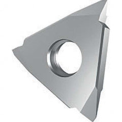 Threading Insert:04 Size, GG305 Style, Carbide Grade, Solid Carbide Uncoated Finish, 3.00 mm TPI, Series 25667