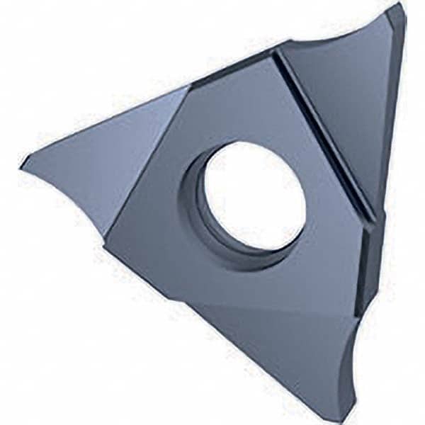 Grooving Insert: GE 30504, Solid Carbide Firex Finish, Neutral, 5.27 mm Cutting Width, 5 mm Max Depth