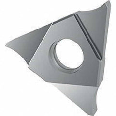 Grooving Insert: GE 30504, Solid Carbide Uncoated, Neutral, 0.55 mm Cutting Width, 1.5 mm Max Depth