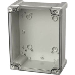 Fibox - NEMA 1, 4, 4X, 12 Polycarbonate Standard Enclosure with Screw Cover - USA Tool & Supply