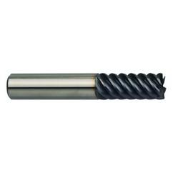 1" Dia. - 4" OAL - 45° Helix Firex Carbide End Mill - 10 FL - USA Tool & Supply