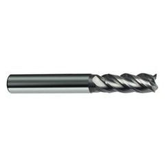 16mm Dia. - 92mm OAL - 4 FL Variable Helix Bright Carbide End Mill - USA Tool & Supply