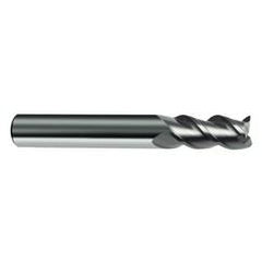 2mm Dia. - 32mm OAL - 45° Helix Bright Carbide End Mill - 3 FL - USA Tool & Supply