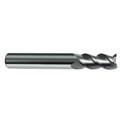 20mm Dia. - 104mm OAL - 45° Helix Bright Carbide End Mill - 3 FL - USA Tool & Supply