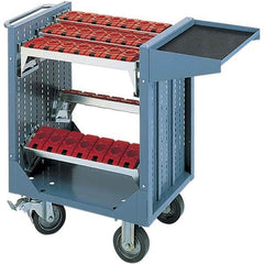 LISTA - CNC Storage Carts Style: CNC Tool Cart with Tool Carrier Taper Size: HSK 50A - USA Tool & Supply