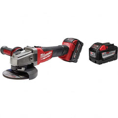 Milwaukee Tool - Angle & Disc Grinders Type of Power: Cordless Wheel Diameter (Inch): 4-1/2; 5 - USA Tool & Supply