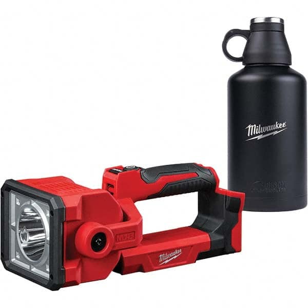 Milwaukee Tool - Cordless Work Lights Voltage: 18 Run Time: 7 hrs - USA Tool & Supply