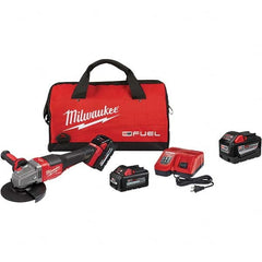 Milwaukee Tool - Angle & Disc Grinders Type of Power: Cordless Wheel Diameter (Inch): 4-1/2 - 6 - USA Tool & Supply