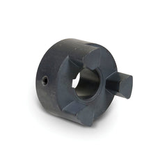 TB Wood's - Flexible Coupling; Type: Coupling Half ; Bore Diameter (Decimal Inch): 0.5 ; Maximum Bore Diameter (Inch): 0.5 ; Outside Diameter (Inch): 2.53 ; Overall Length (Inch): 1.06 ; Material: Sinter Carbon Steel - Exact Industrial Supply