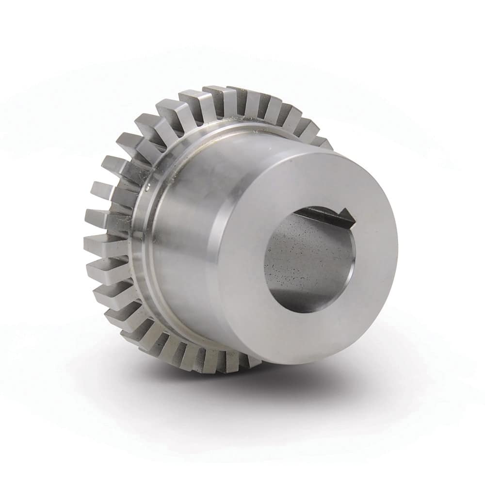 TB Wood's - Flexible Coupling; Type: Coupling Hub ; Bore Diameter (Decimal Inch): 5.4375 ; Maximum Bore Diameter (Inch): 5.4375 ; Outside Diameter (Inch): 8.56 ; Overall Length (Inch): 6.37 ; Material: Steel - Exact Industrial Supply