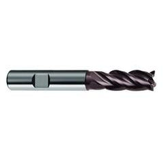 20mm Dia. - 104mm OAL - 4 FL Variable Helix Super-A Carbide End Mill - USA Tool & Supply