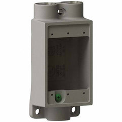 Hubbell Killark - Electrical Outlet Boxes & Switch Boxes Enclosure Type: Device Box Enclosure Shape: Rectangle - USA Tool & Supply