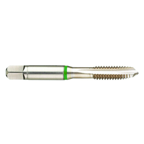 ‎5-40 3FL 2B Cobalt Spiral Point Plug Green Ring Tap-Bright Finish - USA Tool & Supply