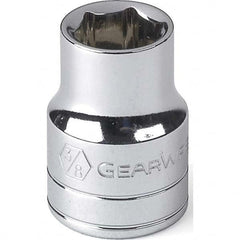 Hand Socket: 1/2″ Drive, 1-1/8″ Socket, 12-Point Polished