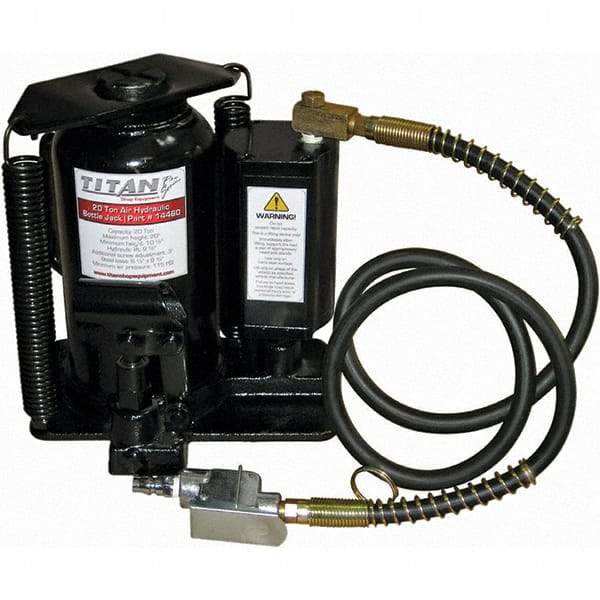 AME International - Manual Bottle, Screw, Ratchet & Hydraulic Jacks Type: Bottle Jack Load Capacity (Ton): 50 (Inch) - USA Tool & Supply