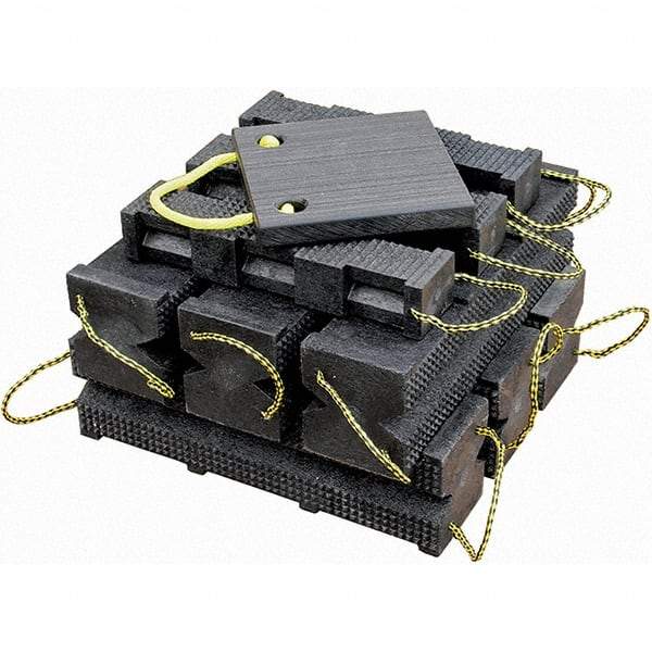 AME International - Cribbing Blocks & Sets Material: Recycled Plastic Height (Inch): 24 - USA Tool & Supply