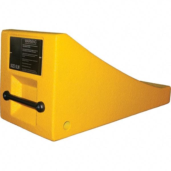 AME International - Wheel Chocks Width (Inch): 13.9800 Height (Inch): 13.2600 - USA Tool & Supply