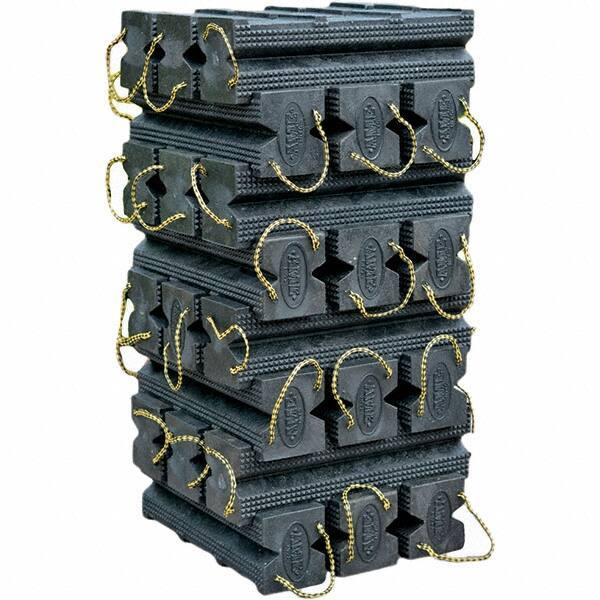 AME International - Cribbing Blocks & Sets Material: Recycled Plastic Height (Inch): 48 - USA Tool & Supply