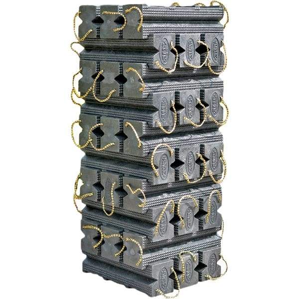 AME International - Cribbing Blocks & Sets Material: Recycled Plastic Height (Inch): 48 - USA Tool & Supply