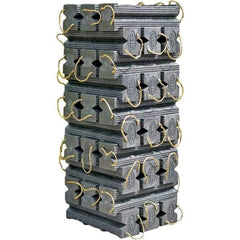 AME International - Cribbing Blocks & Sets Material: Recycled Plastic Height (Inch): 48 - USA Tool & Supply