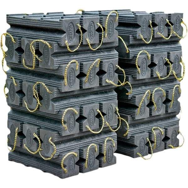 AME International - Cribbing Blocks & Sets Material: Recycled Plastic Height (Inch): 48 - USA Tool & Supply