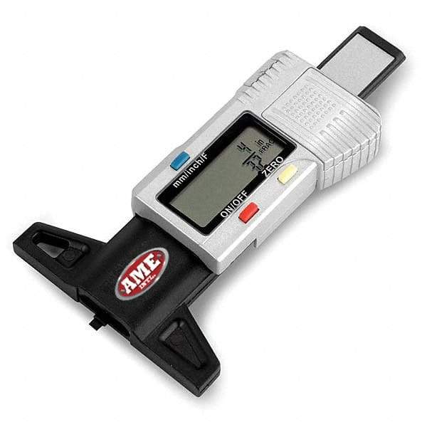 AME International - Box Tire Tread Depth Gauge - For Automotive, Trucks - USA Tool & Supply